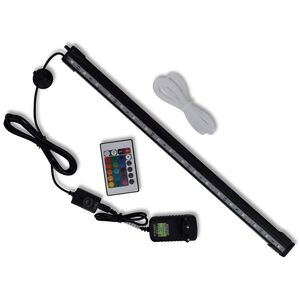 Akvārija LED burbuļlampa, RGB, 48 cm