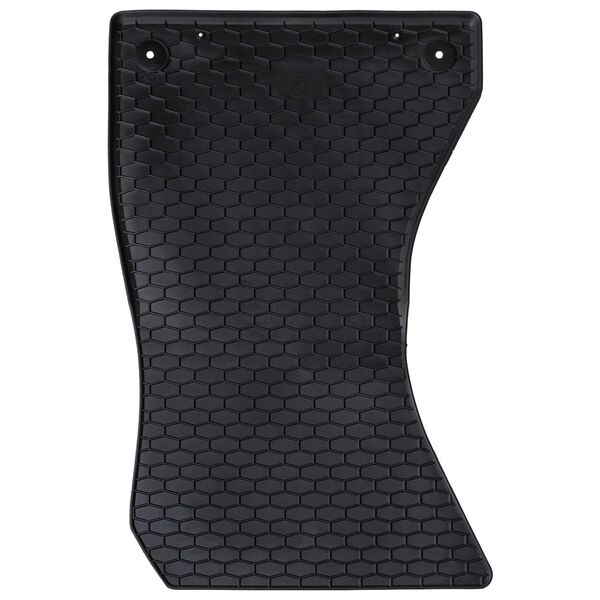 vidaXL Auto paklājs 4 pcs Melna der Audi A4 B9 2015-2024 Gumija