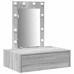 vidaXL Dressing galds Pelēka 60 x 40 x 70 cm Inženierijas koks