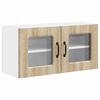 vidaXL Trauku ma&scaron;īnas panelis Kalmar Sonoma ozols 80 x 31 x 40 cm