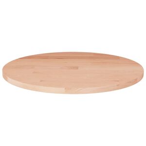 vidaXL apaļa galda virsma, &Oslash;30x1,5 cm, neapstrādāts ozola masīvkoks