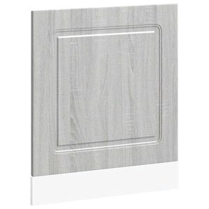 vidaXL trauku mazgājamās ma&scaron;īnas panelis Kalmar ozolkoka 60x1,5x57 cm