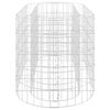 vidaXL gabions, augstā puķu kaste, cinkota dzelzs, 120x50x50 cm
