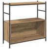 vidaXL Grāmatu plaukts 80 x 30 x 78,5 cm Inženierijas koks