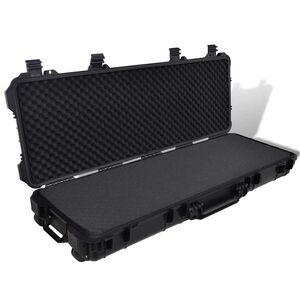 Ieroču Koferis 114 x 42 x 15 cm (gar x pl x biez) Melns