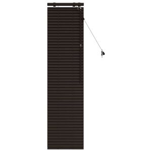 vidaXL Venēcijas žalūzija Tum&scaron;i brūna 40 x 160 cm 35 mm