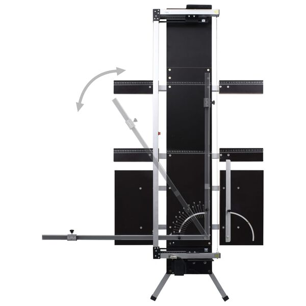 vidaXL putuplasta griezējs, alumīnija kājas, 200 W