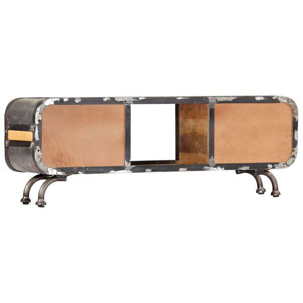 vidaXL TV skapītis, 120x30x42 cm, mango masīvkoks