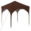 vidaXL Pop-up svinību teltis 194 x 194 x 245 cm Brūna