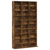 vidaXL CD plaukts, ozolkoka krāsā, 102x23x177,5 cm, inženierijas koks