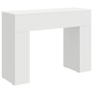vidaXL Kafijas galdiņ&scaron; Balts 102 x 35 x 75 cm Inženierijas koks