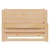 vidaXL izvelkama gulta, priedes masīvkoks, 2x(90x200) cm