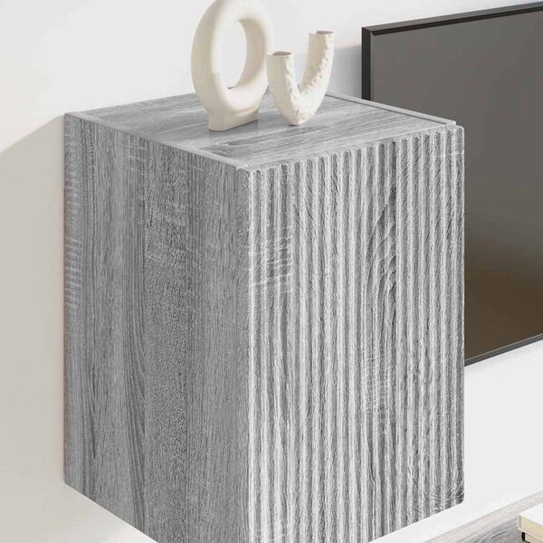 vidaXL TV sienas skapītis Pelēks Sonoma 30 x 31 x 40 cm