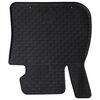 vidaXL Auto paklājs 4 pcs Melna piemērots BMW 1er 2017- Gumija