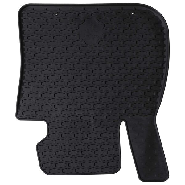 vidaXL Auto paklājs 4 pcs Melna piemērots BMW 1er 2017- Gumija