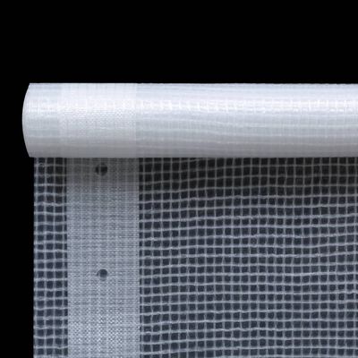 vidaXL brezenta pārklājs, smalki austs, 260 g/m² 2x3 m, balts