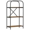 vidaXL Grāmatu plaukts 3 līmeņi 60 x 30 x 109 cm Inženierijas koks