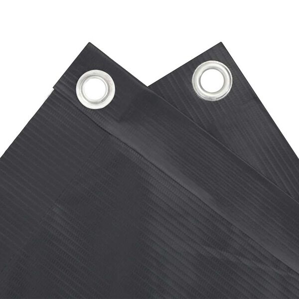 vidaXL balkona aizslietnis, PVC, 300x75 cm, antracītpelēks