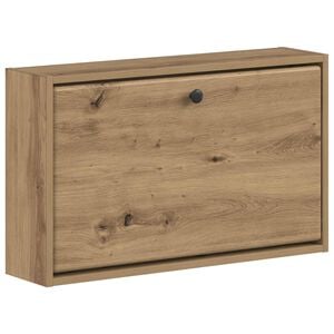 vidaXL Sienā piestiprināms apavu skapis BREDA 71 x 17 x 43 cm