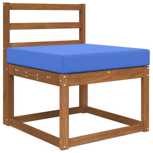 vidaXL Āra dīvāna spilvens Tirkīzzila 60 x 60 x 8 cm Poliesters