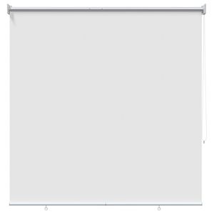 vidaXL Āra Rullo Žalūzija UV Aizsardzībai Balts 100 x 230 cm (W x H)