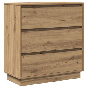 vidaXL Nakts skapītis Artisānā ozols 71 x 34,5 x 75 cm