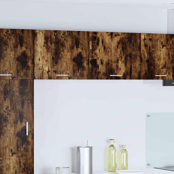 vidaXL Piekarams skapītis Kūpināts ozols un balts 50 x 31 x 40 cm