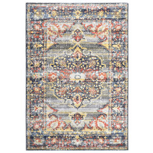 vidaXL paklājs, zils, 160x230 cm, PP