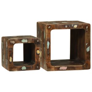 vidaXL TV vienības 2 gab. Daudzkrāsains 36 x 30 x 36 cm