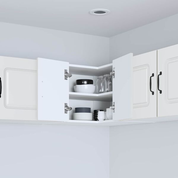 vidaXL Virtuves Skapis Kalmar Balts 57 x 57 x 40 cm Inženierijas koks