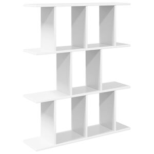 vidaXL Sienas plaukts Balts 102 x 20 x 96 cm