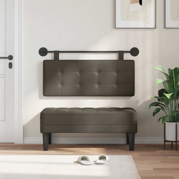 vidaXL Karājo&scaron;s galvgalis Piestiprināts pie sienas Mākslīgā āda