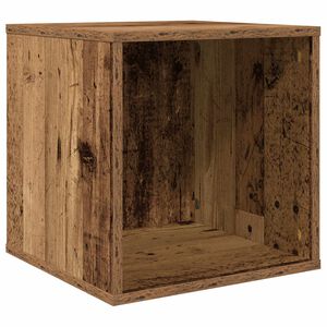 vidaXL Vinila albumu kaste Vecs koks 37 x 36,5 x 38 cm