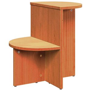 vidaXL Kafijas galdiņ&scaron; Vaks brūns 50 x 40 x 50 cm Priedes masīvkoks