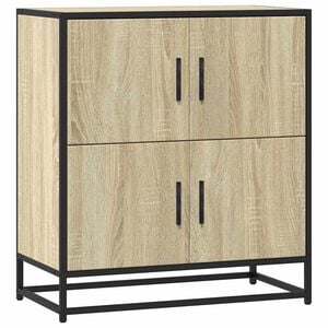 vidaXL kumode, ozolkoka, 68x35x76 cm, inženierijas koks