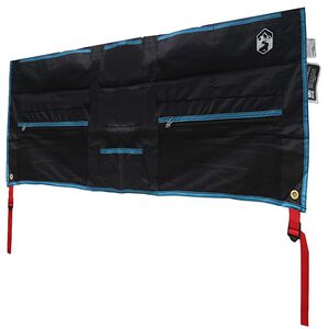 vidaXL Uzglabā&scaron;anas maisiņ&scaron; Melna un zila 98 x 47 cm oksforda