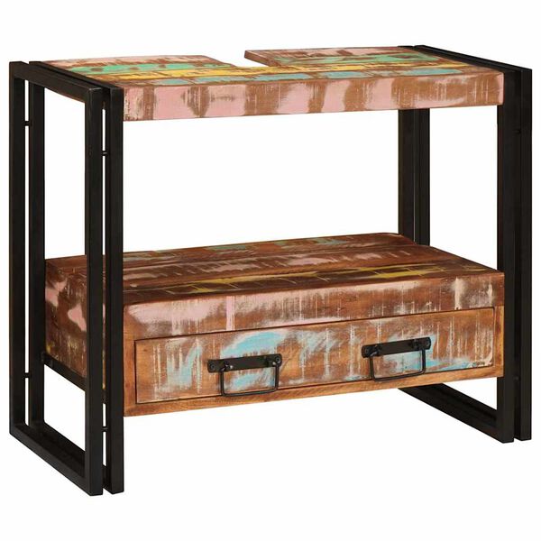 vidaXL Skaistumkop&scaron;anas skapītis ar atvilktni Daudzkrāsains