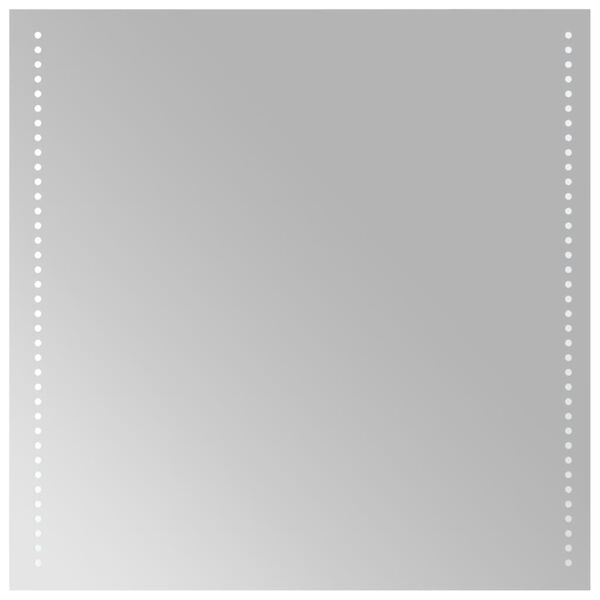 vidaXL vannasistabas spogulis ar LED, 60x60 cm