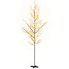 vidaXL mākslīgais ķirsis, 672 silti baltas LED, 400 cm
