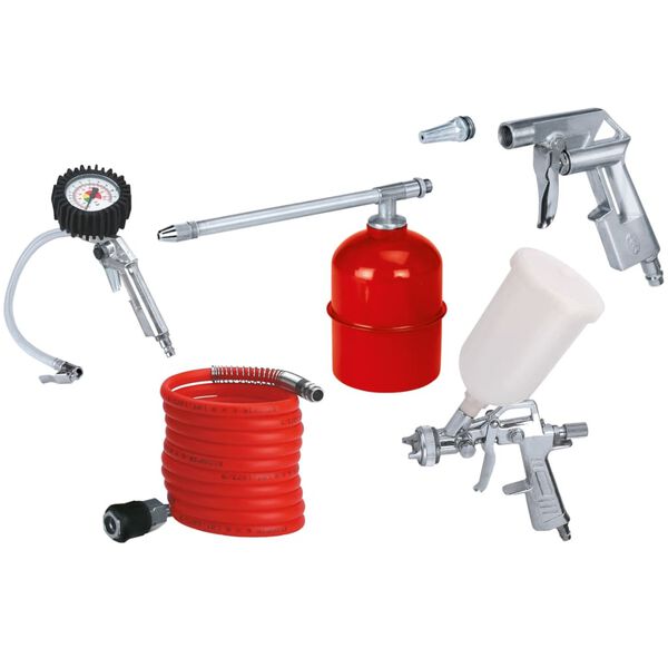 EINHELL Kompresora Piederumu Komplekts, 5 Piederumi