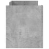 vidaXL TV skapītis, betona pelēks, 100x35x40 cm, inženierijas koks