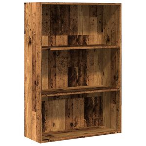 vidaXL grāmatu plaukts, veca koka, 80x30x114 cm, inženierijas koks