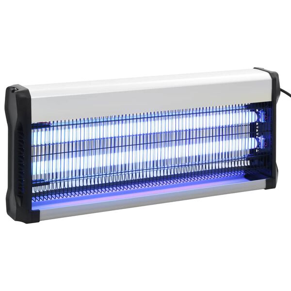 vidaXL kukaiņu iznīcinātājs, melns alumīnijs, ABS, 40 W