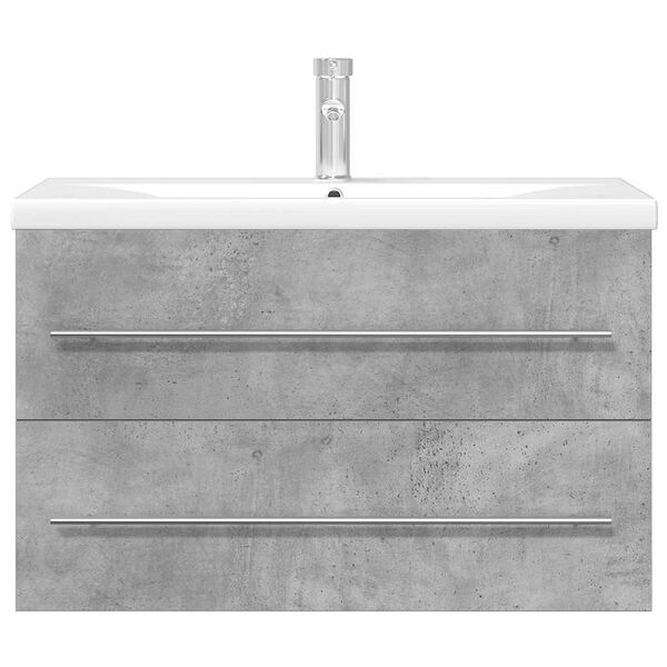 vidaXL 2-daļīgs vannasistabas mēbeļu komplekts, inženierijas koks