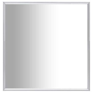 vidaXL spogulis, 60x60 cm, sudraba krāsā