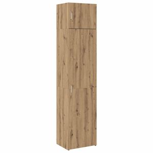 vidaXL Puse 3 pcs Artisānā ozols