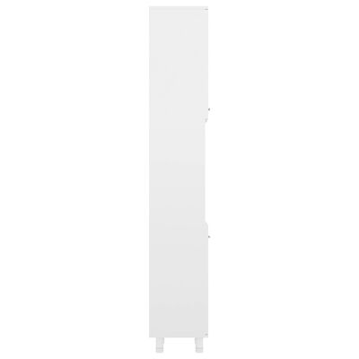 vidaXL vannasistabas skapītis, balts, 30x30x179 cm, skaidu plāksne