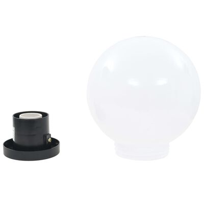 vidaXL LED lampas, 2 gab., sfēriskas, 20 cm, PMMA