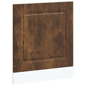 vidaXL trauku mazgājamās ma&scaron;īnas panelis Kalmar ozolkoka 60x1,5x57 cm