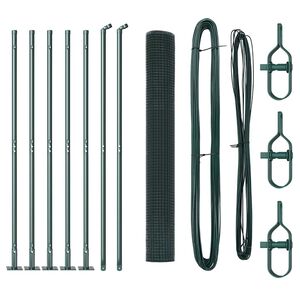 vidaXL Žoga āķis Zaļa